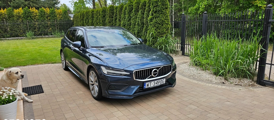Volvo V60 cena 119000 przebieg: 58000, rok produkcji 2020 z Gąbin małe 79